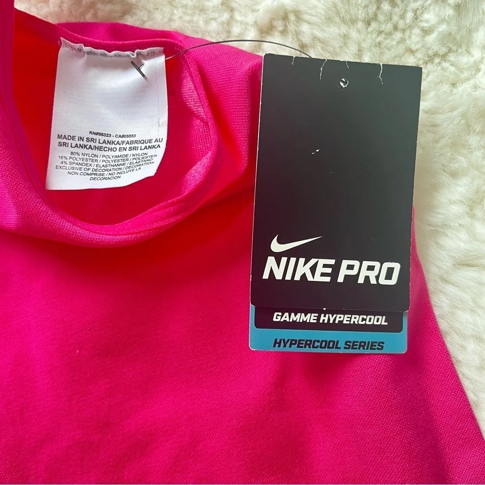 Nike Pro Hypercool Fuchsia Tank